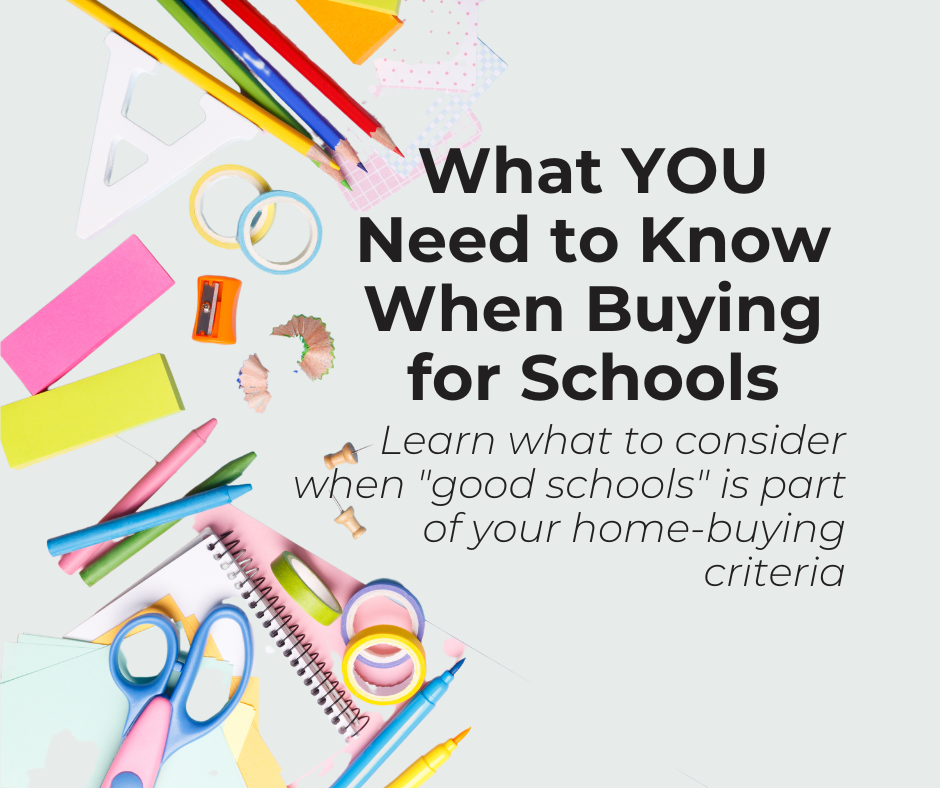 Buying a home in an optimal school district