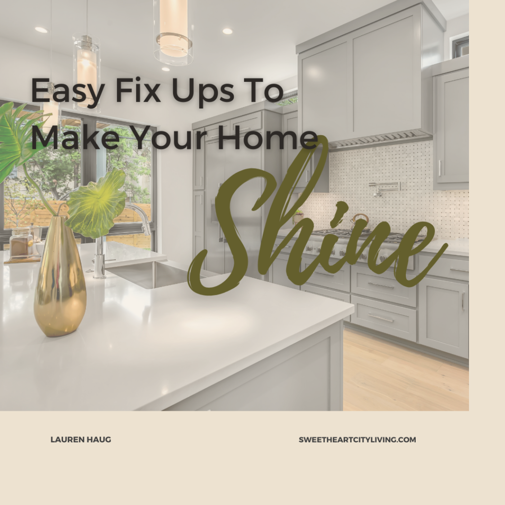 fix up to make your home shine