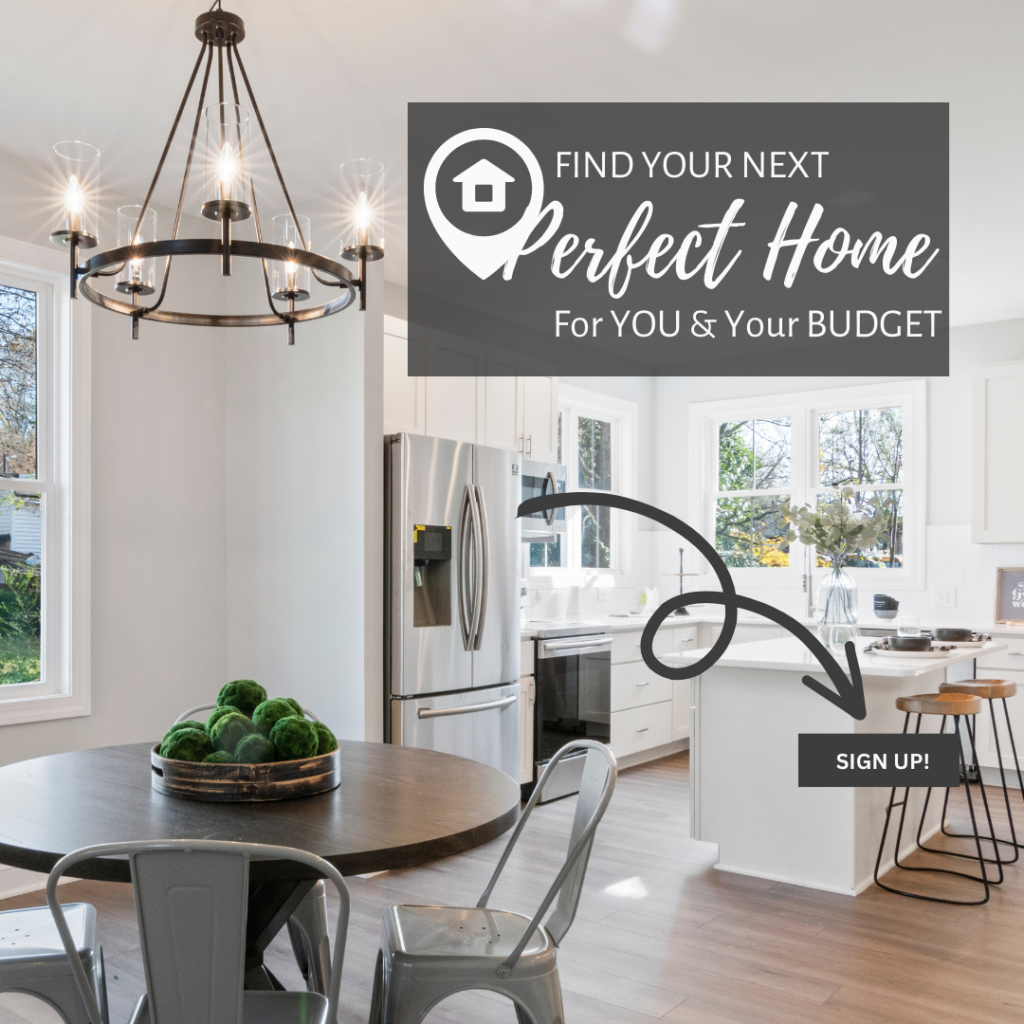 finding your perfect home on budget